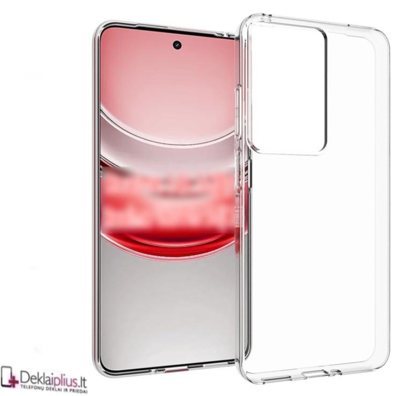 Silikoninis ploniausias,lengviausias dėklas - permatomas (Realme 14X/C75) Silikoninis ploniausias,lengviausias dėklas - permatomas (Realme 14X/C75)